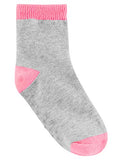 Simple Joys by Carter's Baby Girls' 12-Pack Sock Crew, Pink/Gray/White