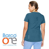 BARCO One 5105 Women's Racer V-Neck Scrub Top Bahama XXS