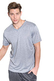 5 Pack:Men's Athletic V Neck T-Shirt Quick Dry Fit Dri-Fit Short Sleeve