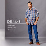 Wrangler Authentics Men's Classic 5-Pocket Regular Fit Cotton Jean, Dark Rinse