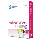 HP Printer Paper 8.5x11 MultiPurpose 20 lb 1 Ream 500 Sheets 96 Bright Made in USA