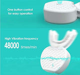 Teeth Whitening V-White 360° Ultrasonic Electric Toothbrush Sonic Toothbrush for Adults | 2020 Model | Rechargeable Portable Automatic LED light Infrared Protecting for Gums IPX7 Waterproof Hands Free