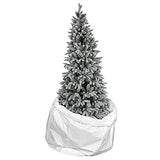 Christmas Tree Poly Storage Bag 8'x4' for 7.5FT Tree,Extra Large Disposal Plastic Tree