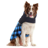 Kuoser Dog Winter Coat, Reflective Cold Weather Dog Jacket, Reversible British Style
