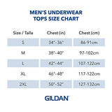 Gildan mens Crew T-shirt Multipack Undershirt, Assorted Black/Grey (5 Pack), Small US