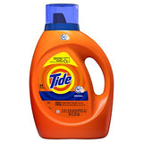 Tide Laundry Detergent Liquid, Original Scent, HE Turbo Clean, 64 Loads