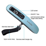 Letsfit Digital Luggage Scale, 110lbs Hanging Baggage Scale with Backlit LCD Display