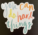 Encouraging inspirational stickers | Waterproof vinyl decals