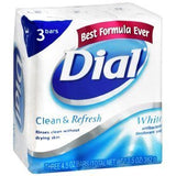 DIAL BAR SOAP 3PK WHITE 4.5OZ