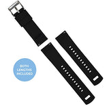 18mm Army Green/Black - Barton Elite Silicone Watch Bands - Quick Release