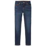 The Children's Place Girls' Basic Super Skinny Jeans Dk Twilightwash 6X/7 slim