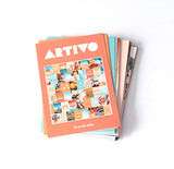 Artivo Peach Teal Aesthetic Wall Collage Kit, 50 Set 4x6 inch, VSCO Girls Bedroom Decor