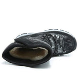 GUBARUN Boys Snow Boots Kids Outdoor Warm Shoes Waterproof (Black1, 5.5)