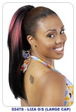 New born free Synthetic Hair ponytail: 0247S LIZA D/S(Large Cap)