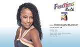 BOHEMIAN BRAID 20" (TT30) - Freetress Synthetic Braiding Bulk Crochet Hair