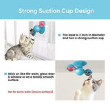 YUTANG Cat Toys Interactive, Indoor Cat Chew Ball Windmill Catnip Toothbrush, Funny