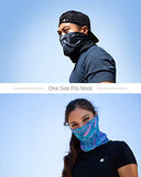 Festival Trippy Breathable Neck Gaiter Half Face Cover Cool Skiing Mask Bandana