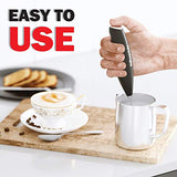 PowerLix Milk Frother Handheld Battery Operated Electric Foam Maker For Coffee