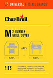 Char Broil Performance Grill Cover, 2 Burner: Medium