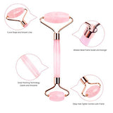 Deciniee Jade Roller and Gua Sha Tools Set - Anti Aging Rose Quartz Roller Massager