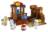 LEGO Minecraft The Trading Post 21167 Collectible Action-Figure Playset with Minecraft