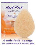 Buf-Puf Gentle Facial Sponge, Exfoliating, Dermatologist Developed, 1 Count