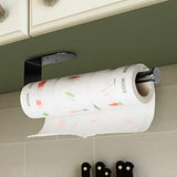 OBODING Paper Towel Holder, Self Adhesive Kitchen Towel Rack, Under Cabinet Paper
