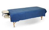 SPA Massage Table Flannel Flat Top Sheets Sheets 100% Cotton (Royal Blue)