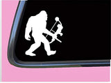 Bigfoot Bowhunting bow TP 1246 6" Decal Sticker sasquatch