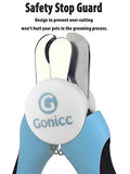 gonicc Dog & Cat Pets Nail Clippers and Trimmers - with Safety Guard