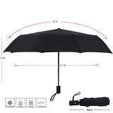 SY Compact Travel Umbrella Auto Open Close Windproof LightWeight