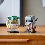 LEGO BrickHeadz Star Wars The Mandalorian & The Child 75317 Building Kit, Toy