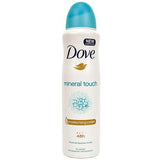 (6 PACK) DOVE Dry Spray Antiperspirant 48 hours, (Mineral Touch) 5oz