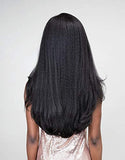 Janet Collection Synthetic Natural Me Lite Deep Part TAMILA HD Lace Wig (1B)