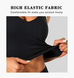 Dragon Fit Sports Bra for Women Longline Padded Bra Yoga Crop Tank Tops Fitness