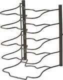 SimpleHouseware Kitchen Cabinet Pantry Pan and Pot Lid Organizer Rack Holder, Bronze