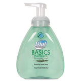 Basics Foaming Hand Wash, Original Formula, Fresh Scent, 15.2 Pump Bottle, 4/Ctn by DIAL (Catalog Category: Office Maintenance, Janitorial amp; Lunchroom / Bathroom Supplies)