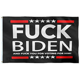 F Biden Flag 3x5 Outdoor Indoor- FK Biden Flag 3x5-Double Stitched-Polyester