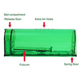 Authenzo Humane Mouse Trap Smart No Kill Mouse Trap Catch and Release, Safe