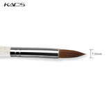 KADS Kolinsky Sable Brush Professional Kolinsky Sable Acrylic Nail Brush for Acrylic Brush Size 8#