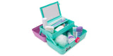 Caboodles Barbie Sporty Collection - On-The-go Girl Costmetic Organizer Make-up & Accessory Carry Case