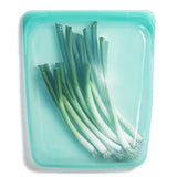 Stasher 100% Silicone Food Grade Reusable Storage Bag, Aqua (1/2 Gallon) |