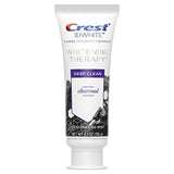 Crest Charcoal 3D White Toothpaste, Whitening Therapy Deep Clean with Fluoride