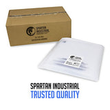 Spartan Industrial - 6" X 9" (1000 Count) Self Seal Clear Poly Bags with Suffocation