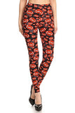 R866-OS American Football Print Leggings