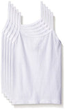 Hanes Girls' Toddler 5-Pack Cotton Cami (Assorted), White, 4T/5T