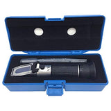 Brix Refractometer with ATC, Dual Scale - Specific Gravity & Brix, Hydrometer in Wine
