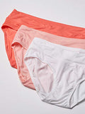 Warner's Women's Blissful Benefits No Muffin Top 3 Pack Hipster Panties, SUGAR CORAL