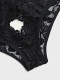 Donnalla Women Sexy Lingerie Set Two Piece Lace Bra and Panty Set