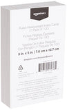 AmazonBasics Heavy Weight Ruled Lined Index Cards, White, 3x5 Inch Card, 100-Count